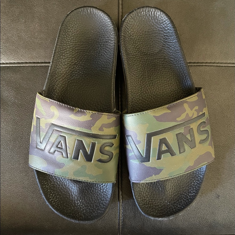 Vans Camo Slides